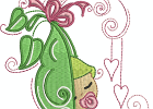 Sweet pea Girl 002 5 Inch